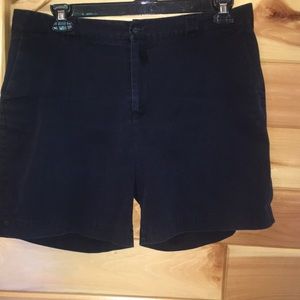 Casual Corner  navy blue casual shorts